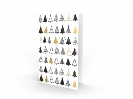 Weihnachtskarte 2420 mit rotem Umschlag