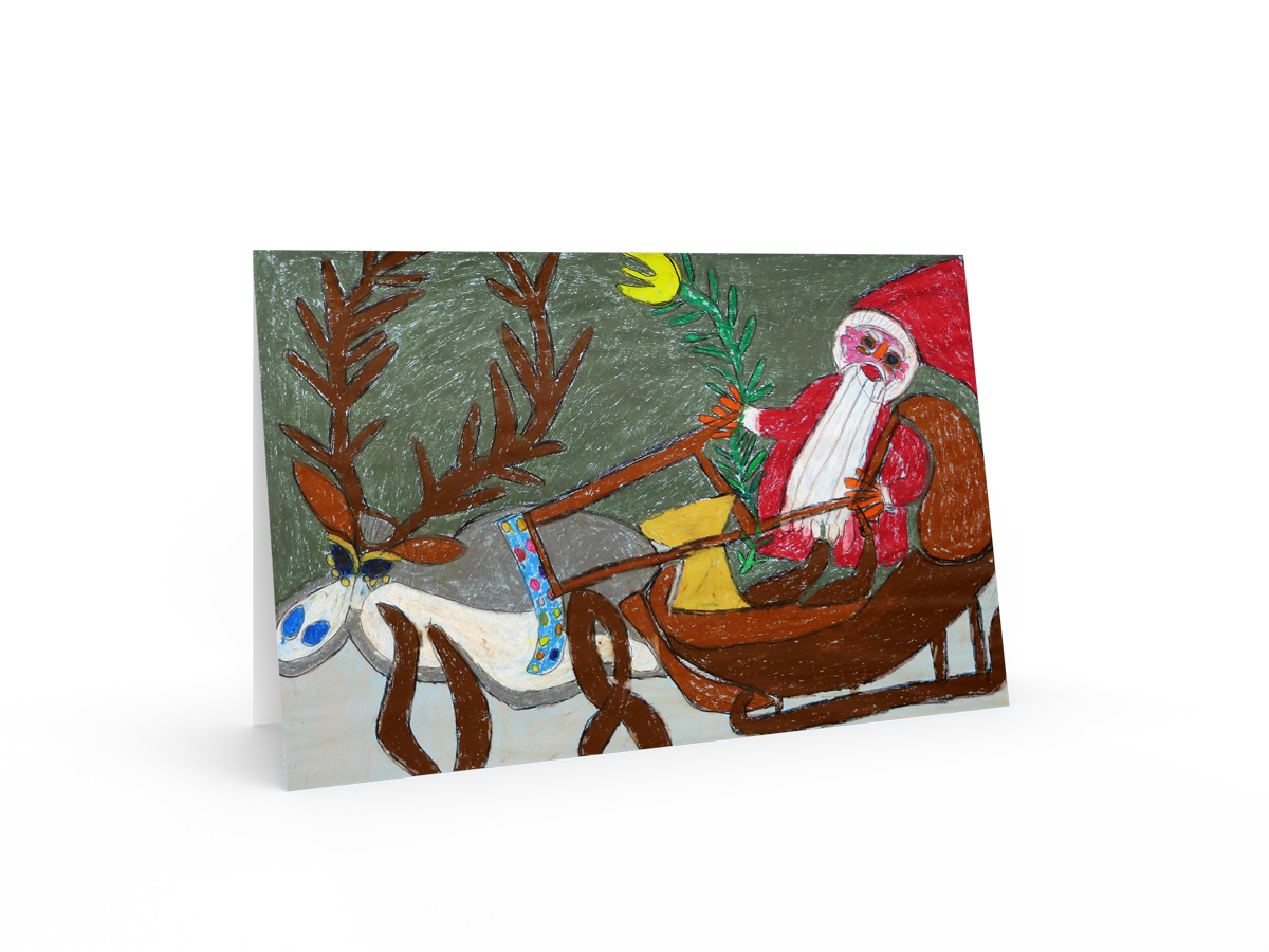 2612_Weihnachtsmann-auf-Rentier-Schlitten